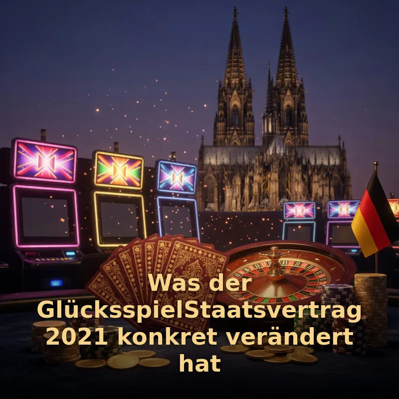 Was der GlücksspielStaatsvertrag 2021 konkret verändert hat